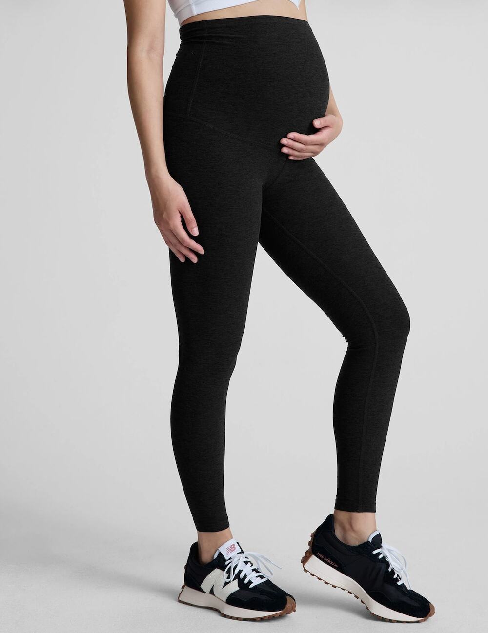 Beyond Yoga Beyond The Bump Spacedye Midi Maternity Leggings Size Medium